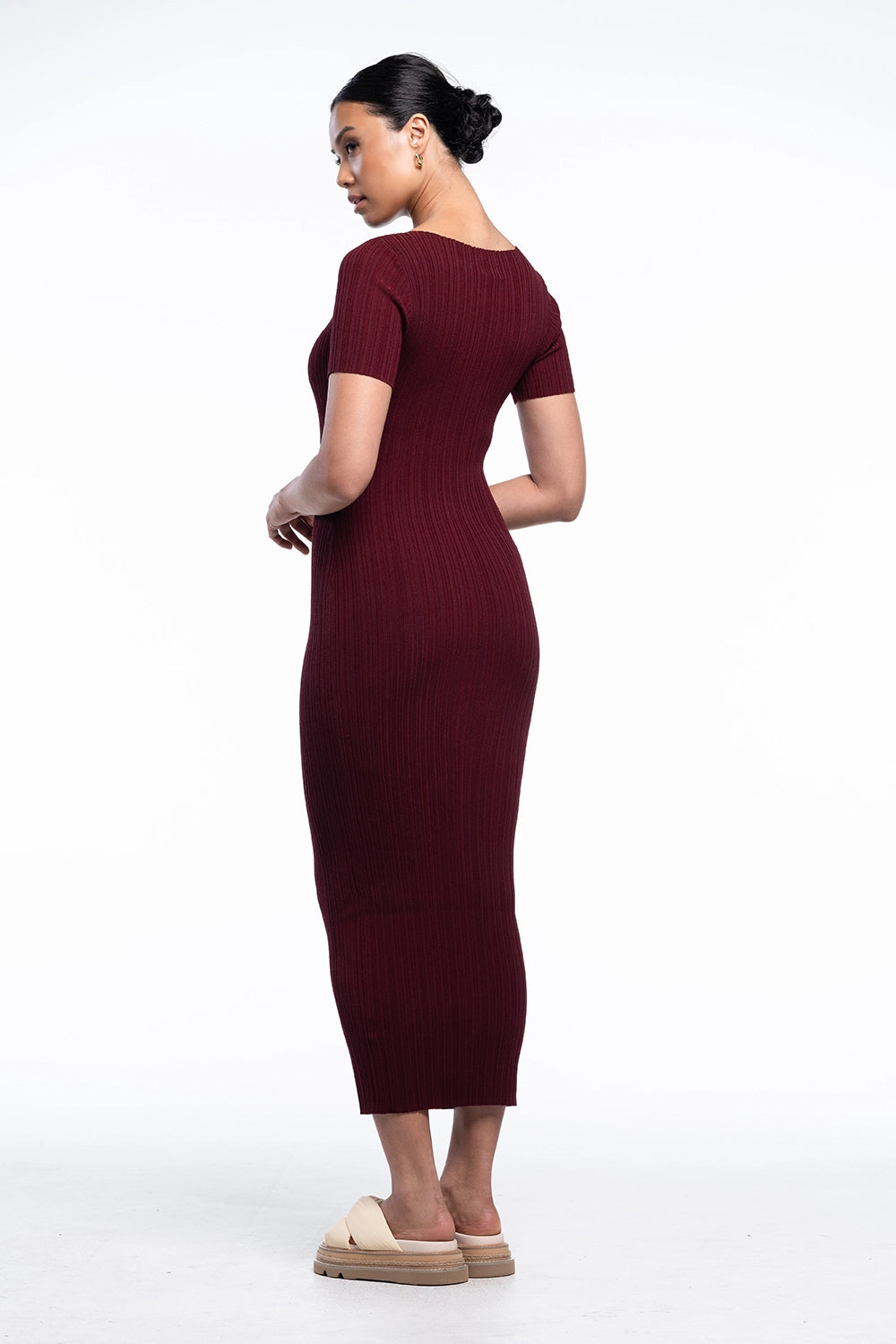 Calliope Midi Knit Dress
