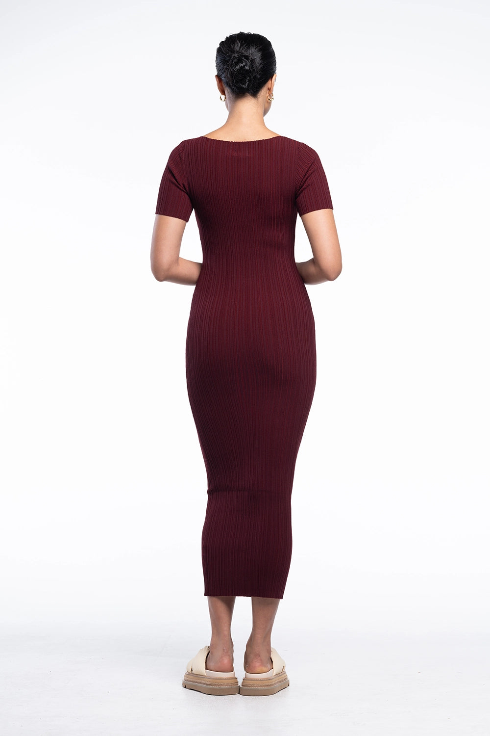 Calliope Midi Knit Dress